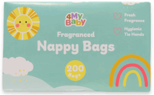 Wholesale 4My Baby Nappy Bags Fragranced 200's from Harrisons Direct