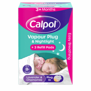 Wholesale Calpol Vapour Plug Lavender and Chamomile Nightlight and 3 Refill Pads from Harrisons Direct