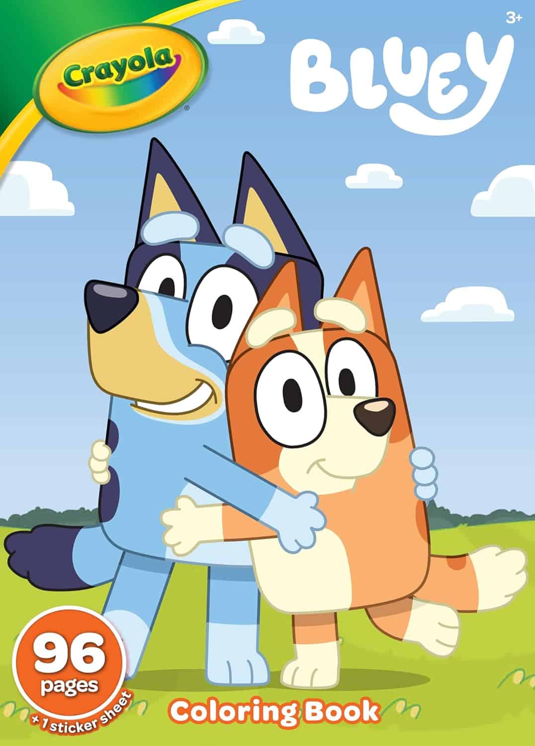 Wholesale Crayola Bluey 96 Page Colouring Book from Harrisons Direct
