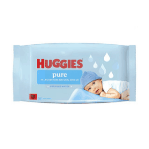 Wholesale Huggies Pure Baby Wipes Plastic Free 48's from Harrisons Direct