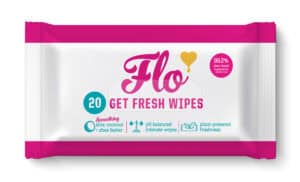 Wholesale FLO Get Fresh Intimate Body Wipes Sensitive Skin Friendly 20's from Harrisons Direct