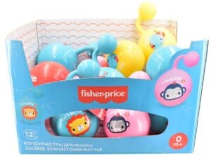 Wholesale Fisher Price Baby Rattle Balls CDU from Harrisons Direct