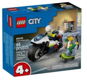 Wholesale LEGO City 60455 Police Motorcycle Chase from Harrisons Direct