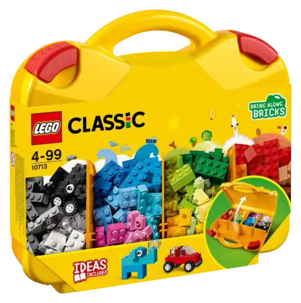 LEGO Classic 10713 Creative Suitcase - Harrisons Direct