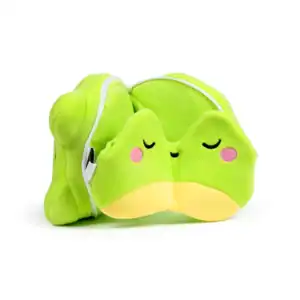 Wholesale Relaxeazzz Silas the Frog Adoramals Travel Pillow & Eye Mask from Harrisons Direct