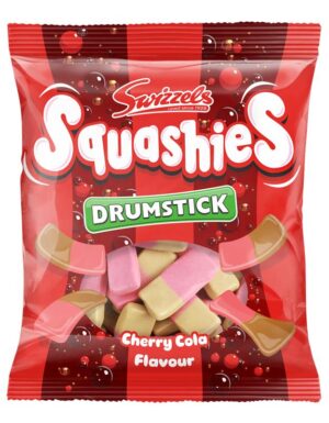 Wholesale Swizzels Drumstick Squashies Cherry Cola 120g from Harrisons Directs