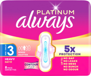 Always Platinum Night Size 3 8’s from Harrisons Direct