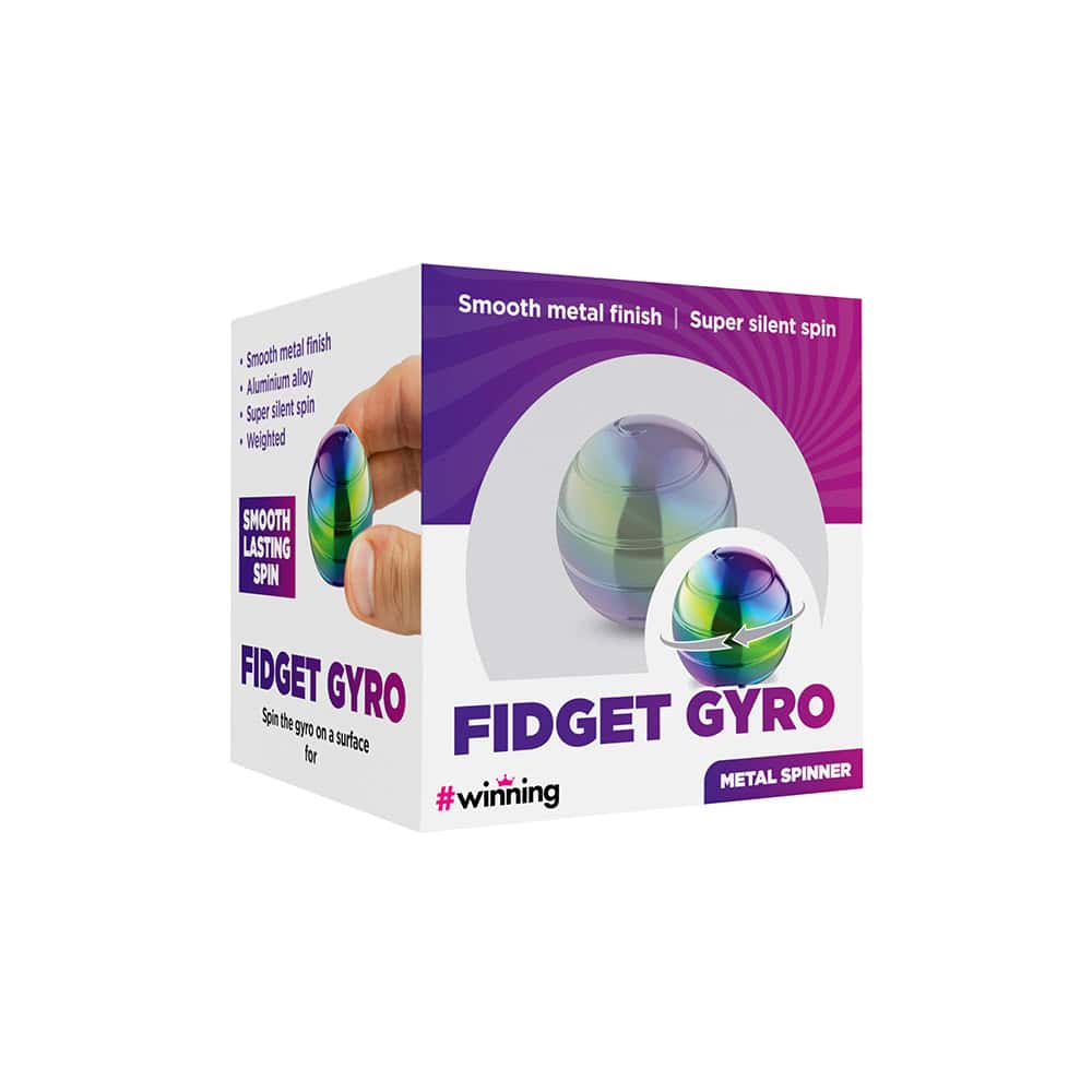 Wholesale Fidget Spinning Gyro CDU from Harrisons Direct