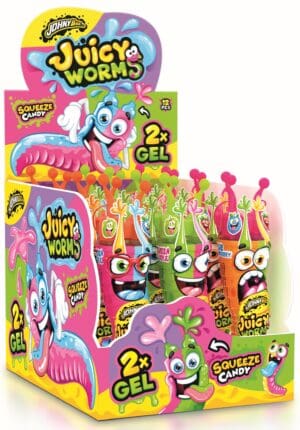 Wholesale Johny Bee Juicy Worms from Harrisons Direct