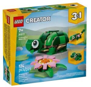 Wholesale LEGO Creator 31377 Turtle with a Water Lily Flower from Harrisons Direct