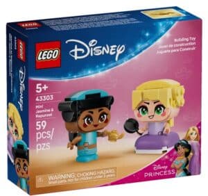 Wholesale LEGO Disney Princess 43303 Mini Jasmine & Rapunzel from Harrisons Direct