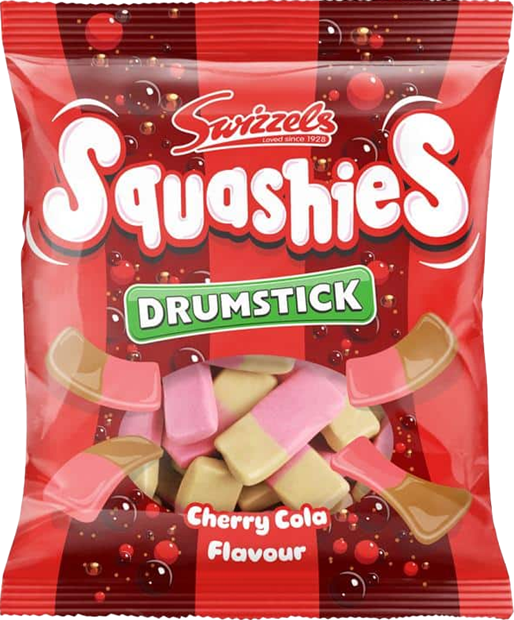 Swizzels Drumstick Squashies Cherry Cola 120g from Harrisons Direct
