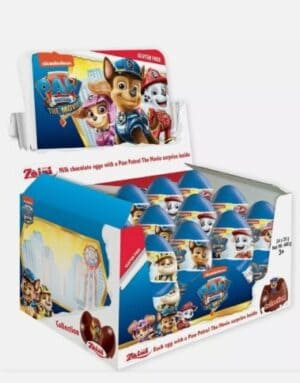 Wholesale Zaini Paw Patrol Chocolate Surprise Egg 20g from Harrisons Direct