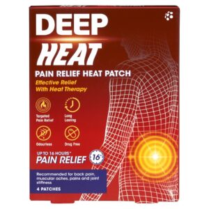 Wholesale Deep Heat Patch 4's from Harrisons Direct