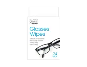 Glasses Lens Wipes 24 Pack from Harrisons Direct