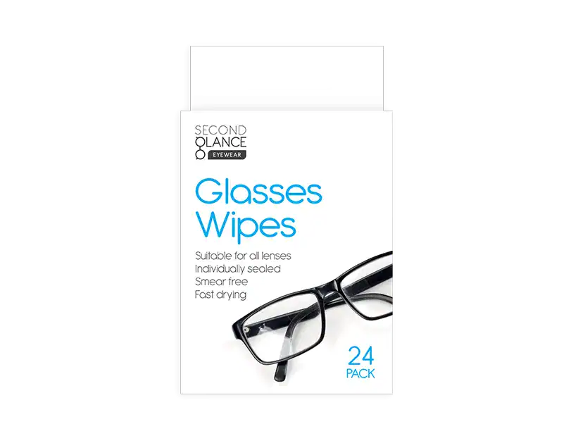 Glasses Lens Wipes 24 Pack from Harrisons Direct
