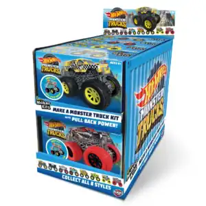Wholesale Hot Wheels Monster Trucks Mini Makers Kitz CDU from Harrisons Direct
