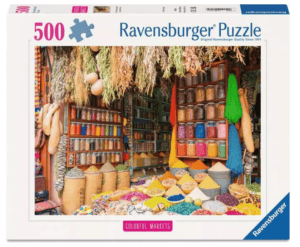 Wholesale Ravensburger Spice Market Morocco 500 Piece Jigsaw Puzzle from Harrisons Direct