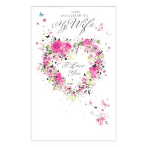 Wife Anniversary Card from Harrisons Direct