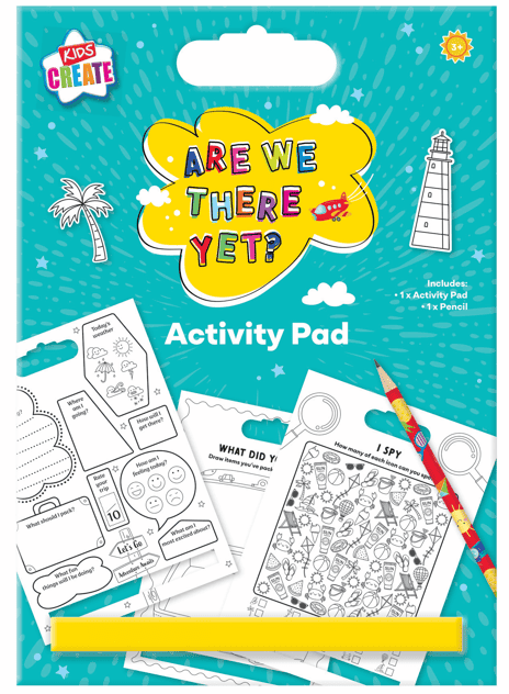 Wholesale Are We There Yet - Activity Pad from Harrisons Direct