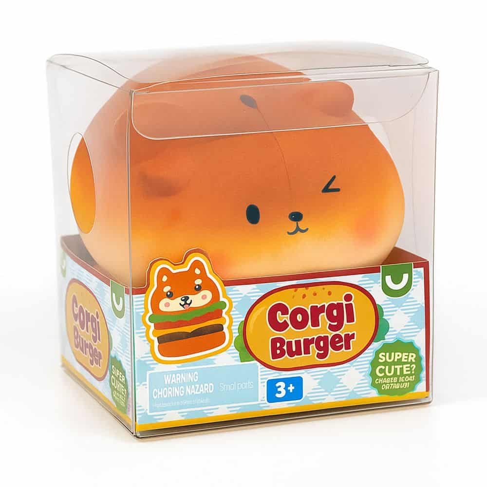 Corgi Burger Sensory Toy
