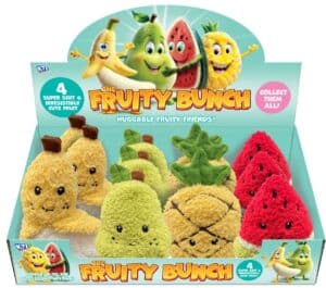Wholesale Fruity Bunch Shaggy Plush Fruit Assorted CDU from Harrisons Direct