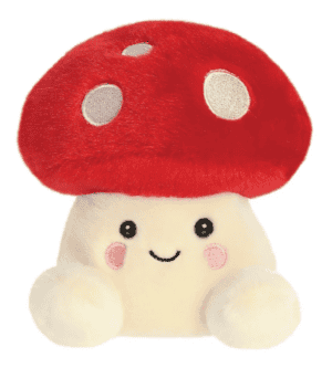 Wholesale Palm Pals Amanita Mushroom Approx 5" from Harrisons Direct