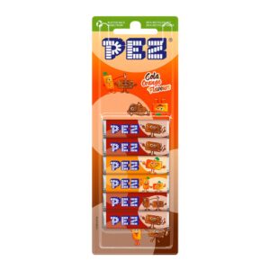 Wholesale Pez Refill Pack - Cola & Orange 6's from Harrisons Direct