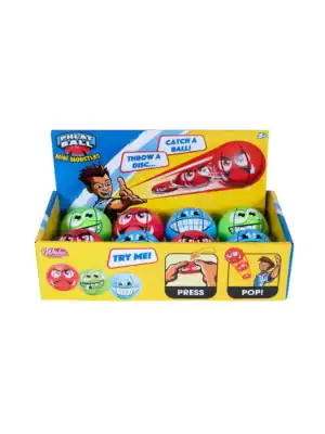 Wholesale Phlat Ball Mini Monster Balls Assortment from Harrisons Direct