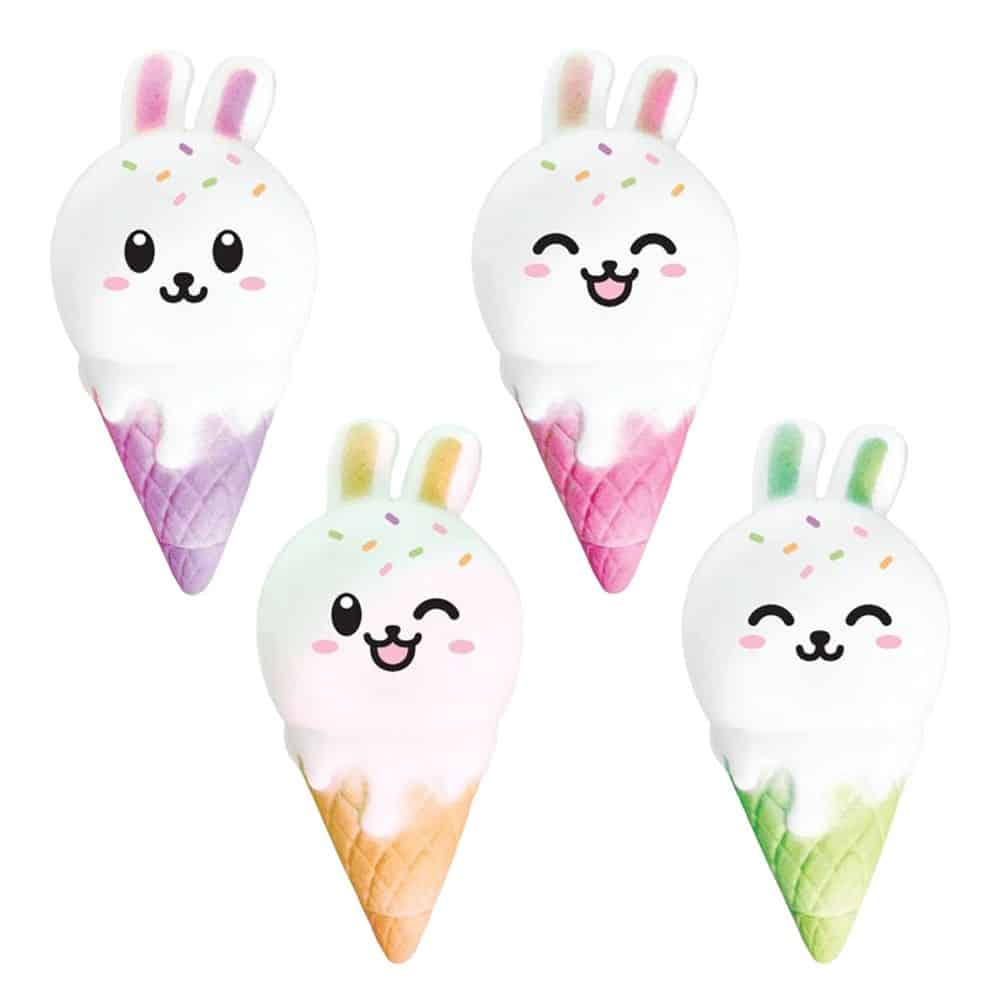 Squishy Bunny Ice Cream Sensory Toy