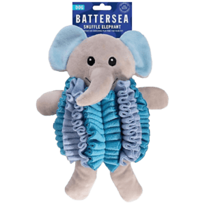 Battersea Snuffle Elephant Dog Toy from Harrisons Direct