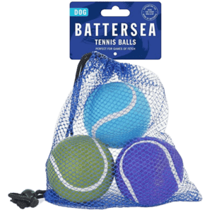 Battersea Tennis Balls 3 Pack from Harrisons Direct