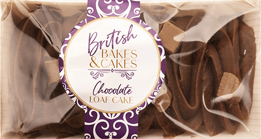 Wholesale British Bakes & Cakes Chocolate Cake 90g from Harrisons Direct