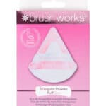 Wholesale Brushworks Triangular Powder Puff Duo from Harrisons Direct