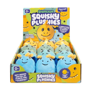 Dinosaur Squishy Plushies Sensory Toys from Harrisons Direct