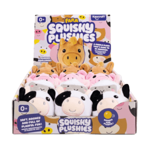 Farm Animal Squishy Plushies Sensory Toys from Harrisons Direct
