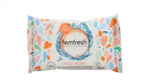 Femfresh Wipes 10’s from Harrisons Direct