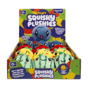 Fruit Squishy Plushies Sensory Toys from Harrisons Direct