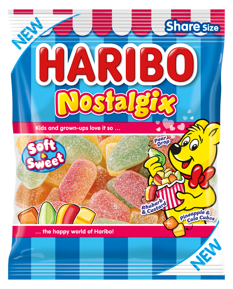 Wholesale Haribo Nostalgix 160g from Harrisons Direct