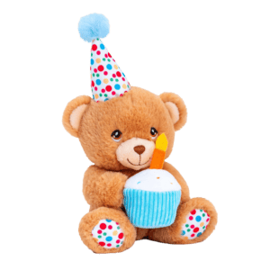Keeleco Happy Birthday Bear 15cm from Harrisons Direct
