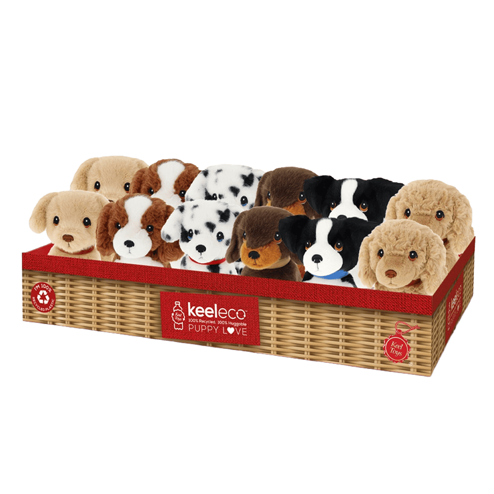 Keeleco Puppy Love 6 Assorted CDU from Harrisons Direct
