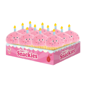 Keeleco Snackies Cupcake 12cm CDU from Harrisons Direct