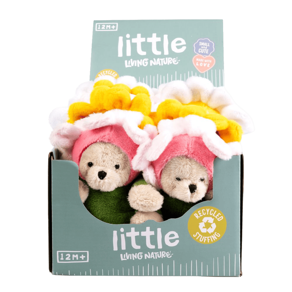 LITTLE Living Nature Play Flower Plush from Harrisons Direct