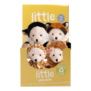 LITTLE Living Nature Play Safari Animal Plush from Harrisons Direct