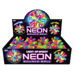 Light Up Spikey Digit Ball 75mm from Harrisons Direct