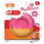 Nylabone Extreme Chew Donut Bacon Glaze Medium from Harrisons Direct