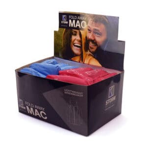 Wholesale Pac A Mac in CDU Pink & Blue from Harrisons Direct