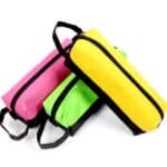 Wholesale Pencil Case with Carry Handle 3 Assorted Colours from Harrisons Direct