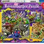 Wholesale Ravensburger Teenage Mutant Ninja Turtles 3 x 49 Piece Jigsaw Puzzle from Harrisons Direct