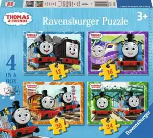 Wholesale Ravensburger Thomas & Friends 4 in a Box Jigsaw Puzzle from Harrisons Direct